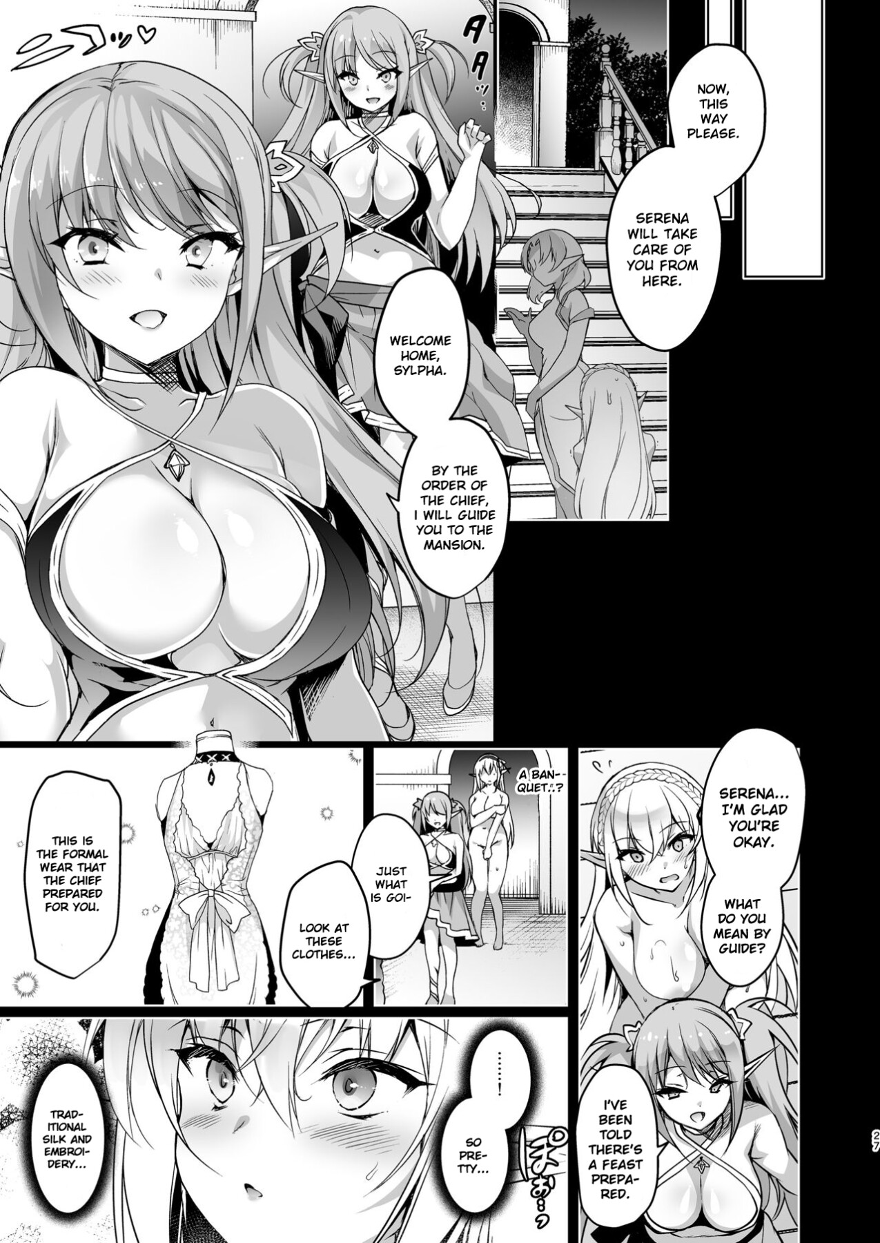 Hentai Manga Comic-A Book About Putting a Lewd Seal On an Elf Girl LEVEL:3-Read-26